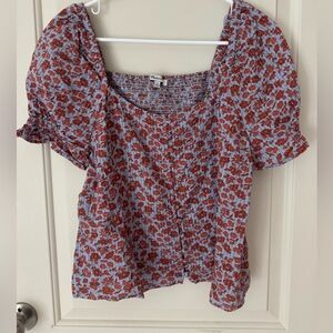 Madewell button up top